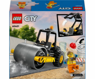 Stavebnice LEGO 60401 City Road Roller