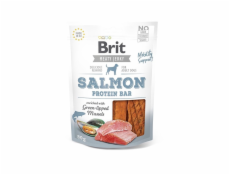 Brit Jerky Salmon Protein Bar 80g pamlsky pro psy