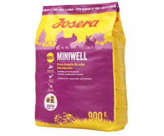 Suché krmivo pro psy malých plemen JOSERA Miniwell, 900 g