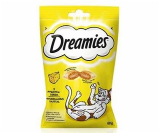 Delicious pro kočky Dreamies se sýrem, 60 g