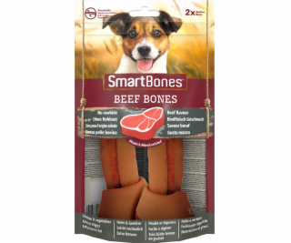 Krmivo pro psy SmartBones Beef Bones, 0,158 kg, 2 ks.