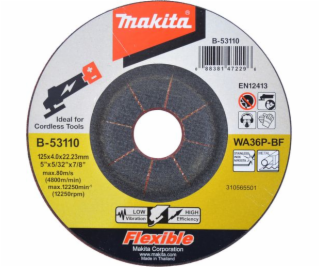 Makita brusný kotouč 125 x 4 mm