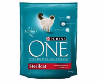 PURINA One Bifensis Sterilcat Beef - dry cat food - 800 g