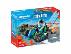 Závodník motokár Playmobil, Sport a akce, 38 dílků