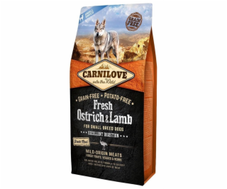 Carnilove Dog Fresh Ostrich & Lamb for small breed 6kg gr...