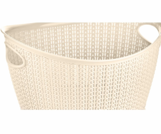 Koš Knit M-1167, 3,3 l, plast, krém