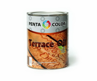 Tungu olej na terasy Pentacolor Terrace Oil, šedý, 0,9l