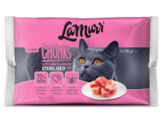 krmivo pro kočky La Murr Chunks 0,4 kg, 4 ks.