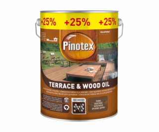 Pinotex Terrace and Wood Oil, barva ořech, 5l