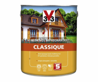 Napouštědlo na dřevo V33 Classique, barva dub, 2,5l