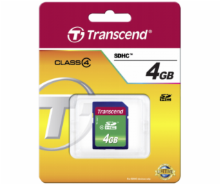 Transcend SDHC               4GB Class 4