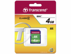 Transcend SDHC               4GB Class 4