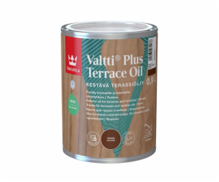 Medový olej Tikkurila Valtti Plus Terrace Oil, hnědý, 0,9l