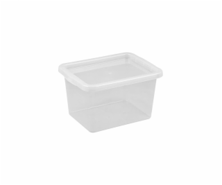 Úložný box OKKO BASIC BOX, 15 l, průhledný, 28,5×38×21,7 cm