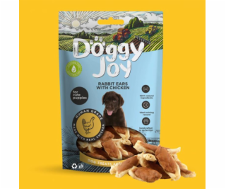 Králičí ucho, kuřecí pamlsek pro štěňata DOGGY JOY, 90 g