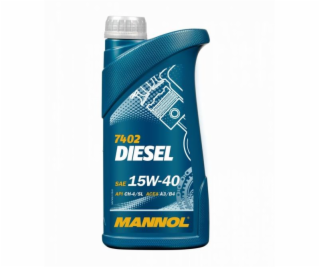 Automobilový motorový olej Mannol Diesel, 15W-40, 1l