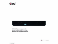 Club3D Dokovací stanice DisplayPort / HDMI KVM Switch, USB-C, PD