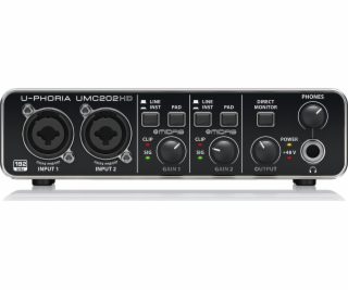 Behringer UMC202HD recording audio interface