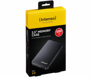 INTENSO 500GB MemoryCase 2,5  USB3.0 čierny