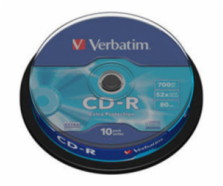 CD MED  VERBATIM 700MB EXTRA 52speed 10cake