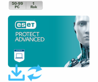 ESET PROTECT Advanced 50-99PC na 1r AKT