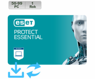 ESET PROTECT Essential OP 50-99PC na 1r AKT