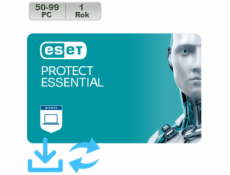 ESET PROTECT Essential OP 50-99PC na 1r AKT