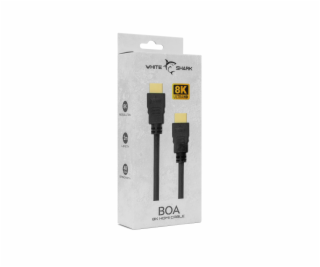 White Shark BOA cable HDMI-HDMI 2.1 M/M 2m 8K@60Hz