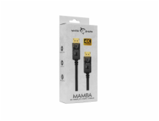 White Shark MAMBA cable DP-DP M/M 2m 4K@60Hz