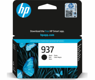 HP 937, Cartridge, čierny (black) (4S6W5NE)