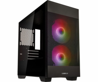 Lian Li LANCOOL 205M Mesh Micro ATX Case, tvrzené sklo - ...