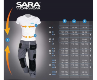 Svetr Sara Workwear Comfort, velikost 2XL