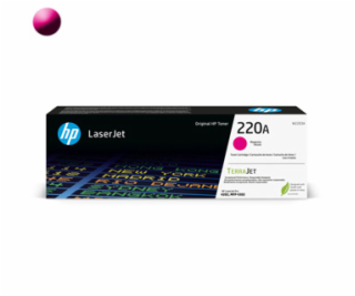 HP 220A Toner W2203A, purpurový (magenta)