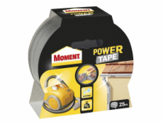 Lepicí páska MOMENT POWER TAPE, 25 m × 50 mm, stříbrná