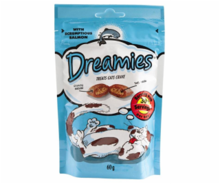 Skanestai katems Dreamies, su lašiša, 60 gr