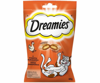 Skanestai katems Dreamies, su vištiena, 60 gr