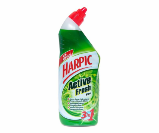 Čistič záchodových mís Harpic Active Fresh Pine 3v1, 0,75l