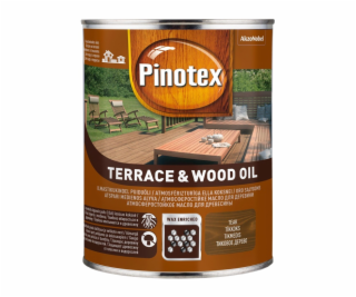 Alyva Pinotex Wood Oil, tikmedžio spalvos, 1 l