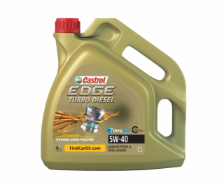 MOTOROVÝ OLEJ  CASTROL EDGE TITANIUM TD  (5W-40; 4L)