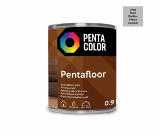 Barva na podlahu Pentacolor Pentafloor, šedá, 0,9l