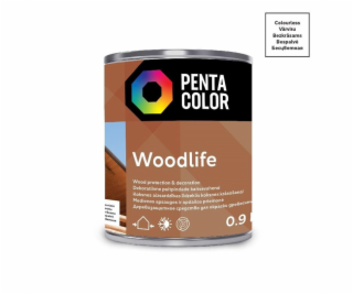 Medienos impregnantas Pentacolor Woodlife, bespalvis, 0.9 l