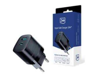 3mk nabíječka do sítě Hyper GaN Charger 33w, černá