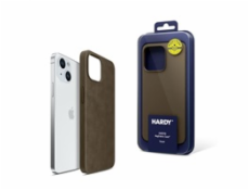 3mk ochranný kryt HARDY MagFabric Case pro Apple iPhone 15 Plus, Taupe