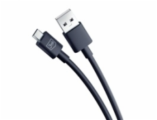 3mk datový kabel Hyper Cable USB-A/Micro USB 1.2m 5V 2,4A, černá