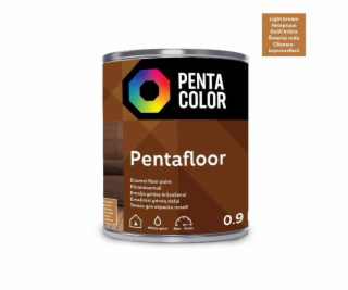 Barva na podlahu Pentacolor Pentafloor, světle hnědá, 0,9l