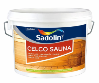 Pirčiu lakas Sadolin Celco Sauna, 2.5 l