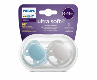 Šidítko Avent Ultrasoft Premium 6-18 m 2ks kluk