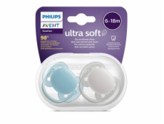 Šidítko Avent Ultrasoft Premium 6-18 m 2ks kluk