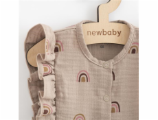 Letní kojenecké mušelínové šaty New Baby Rainbow Vel.86 (12-18m)