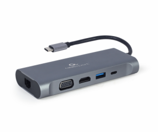 GEMBIRD Dokovacia stanica USB-C 7v1